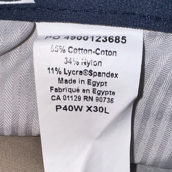 RALPH LAUREN MENS KHAKI TAN PANTS - Picture 4 of 4